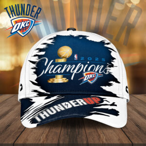 Oklahoma City Thunder 2025 NBA Champions Classic Cap - MAITM 11791