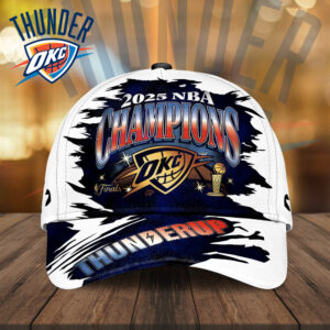 Oklahoma City Thunder 2025 NBA Champions Classic Cap - MAITM 11793