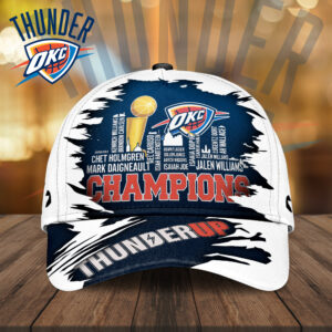 Oklahoma City Thunder 2025 NBA Champions Classic Cap - MAITM 11819