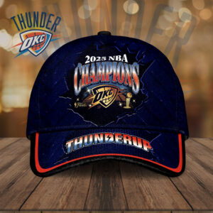 Oklahoma City Thunder 2025 NBA Champions Classic Cap - MAITM 11897
