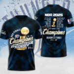 Oklahoma City Thunder 2025 NBA Champions 3D Apparel – MAITM 11779