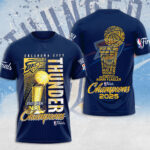 Oklahoma City Thunder 2025 NBA Champions 3D Apparel – MAITM 11797