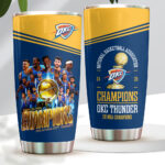Oklahoma City Thunder 2025 NBA Champions Tumbler Cup – HOATT 11362