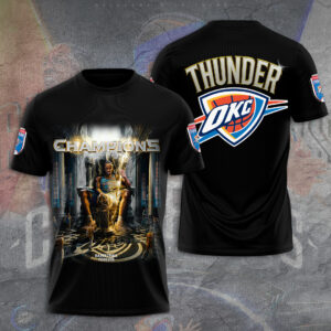 Oklahoma City Thunder 2025 NBA Champions 3D Apparel - TANTN 13955