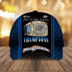 Oklahoma City Thunder 2025 NBA Champions Classic Cap - TANTN 14008