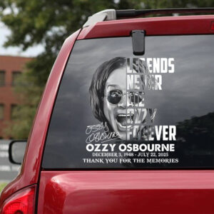 Ozzy Osbourne Car Sticker - MAITM12501