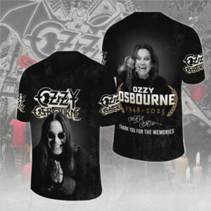 Ozzy Osbourne 3D Football Jersey - MAITM12572