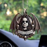 Ozzy Osbourne Custom shape 2-sided Acrylic Car Ornament - GNENEW615