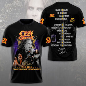 Ozzy Osbourne 3D Apparel - MAITM 12283