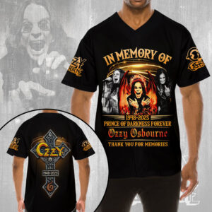 Ozzy Osbourne Baseball Jersey - MAITM 12430