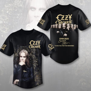 Ozzy Osbourne Baseball Jersey - MAITM 12306