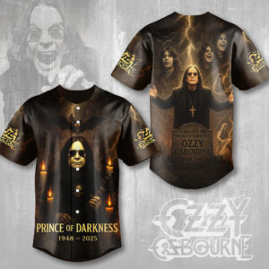 Ozzy Osbourne Baseball Jersey - MAITM12632