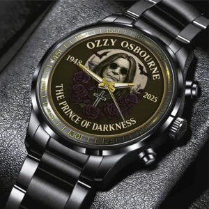Ozzy Osbourne Black Stainless Steel Watch - MAITM 12252