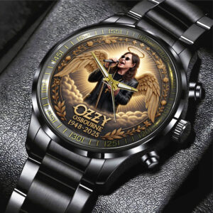 Ozzy Osbourne Black Stainless Steel Watch - MAITM 12270