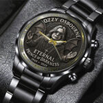 Ozzy Osbourne Black Stainless Steel Watch - MAITM 12454