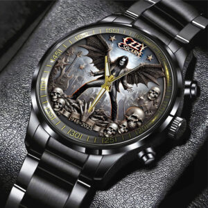 Ozzy Osbourne Black Stainless Steel Watch - TANTN 14801