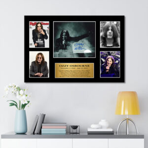 Ozzy Osbourne Rectangle Canvas With Inner Frame - MAITM 12382