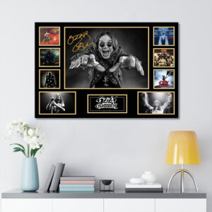 Ozzy Osbourne Rectangle Canvas With Inner Frame - MAITM12675