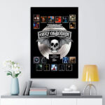 Ozzy Osbourne Rectangle Canvas With Inner Frame - TANTN 14795