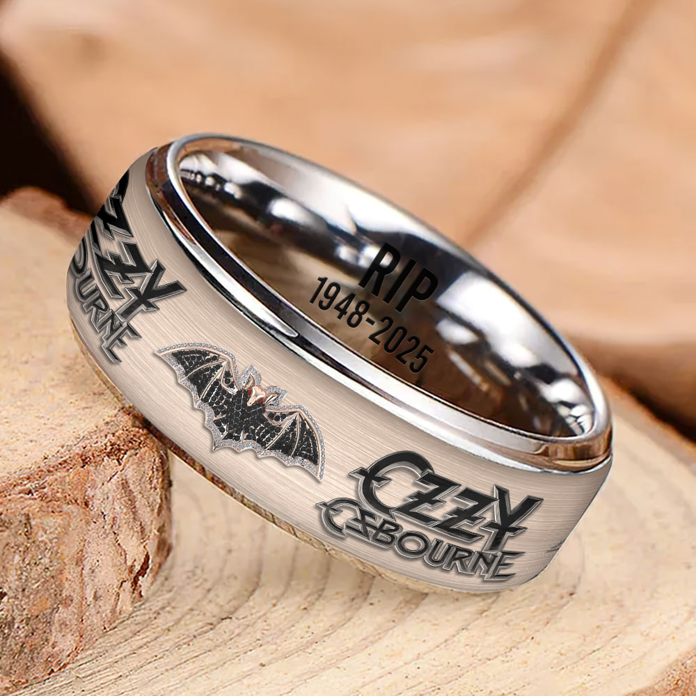 Ozzy Osbourne Custom Alloy Ring – MAITM 12542 | Gifnestbuys