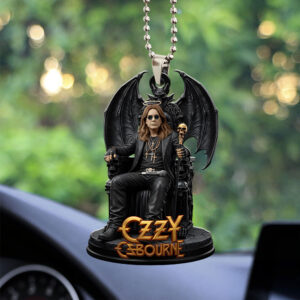 Ozzy Osbourne Custom Shape 1-sided Acrylic Car Ornament - MAITM 12404
