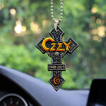 Ozzy Osbourne Custom Shape 1-sided Acrylic Car Ornament - MAITM 12281