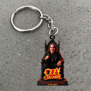 Ozzy Osbourne Custom Shape 1-sided Keychain - MAITM 12300