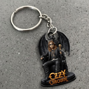 Ozzy Osbourne Custom Shape 1-sided Keychain - MAITM 12405