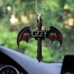Ozzy Osbourne Custom Shape 1-sided Acrylic Car Ornament - MAITM 12362