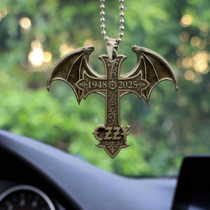 Ozzy Osbourne Custom Shape 1-sided Acrylic Car Ornament - MAITM 12380
