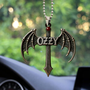 Ozzy Osbourne Custom Shape 1-sided Acrylic Car Ornament - MAITM 12383