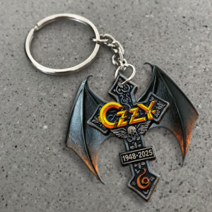 Ozzy Osbourne Custom Shape 1-sided Keychain - MAITM 12379