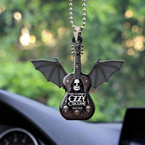 Ozzy Osbourne Custom shape 2-sided Acrylic Car Ornament - MAITM 12301