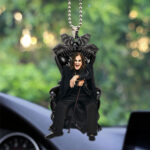 Ozzy Osbourne Custom shape 2-sided Acrylic Car Ornament - MAITM12636