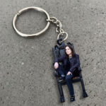 Ozzy Osbourne Custom Shape 2-Side Printed Keychain - MAITM12604