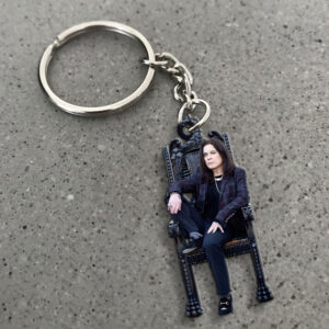 Ozzy Osbourne Custom Shape 2-Side Printed Keychain - MAITM12604