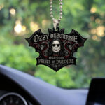 Ozzy Osbourne Custom Shape 1-sided Acrylic Car Ornament - GNE NEW575