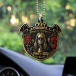 Ozzy Osbourne Custom shape 2-sided Acrylic Car Ornament - GNE NEW565