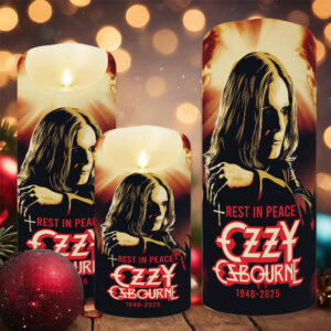 Ozzy Osbourne Led Candle - MAITM 12459