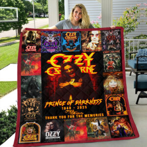 Ozzy Osbourne Quilt Blanket - MAITM 12394