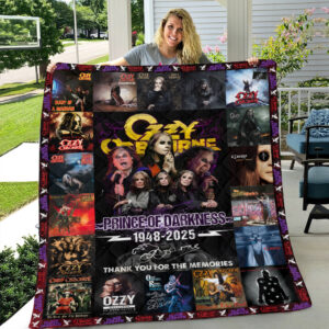 Ozzy Osbourne Quilt Blanket - MAITM 12403
