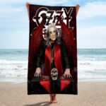 Ozzy Osbourne Rectangle Beach Towel - GNENEW617