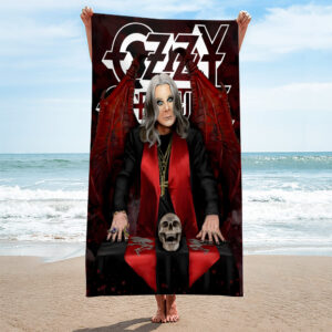 Ozzy Osbourne Rectangle Beach Towel - GNENEW617