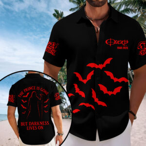 Ozzy Osbourne Short Sleeve Button-Down Shirt – MAITM 12320