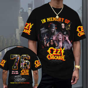 Ozzy Osbourne 3D Apparel - MAITM 12318