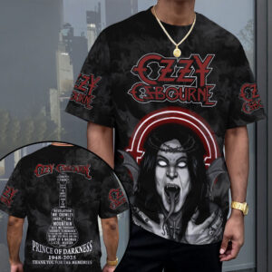 Ozzy Osbourne 3D Apparel - MAITM 12391