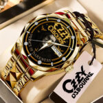 Ozzy Osbourne Alloy Luxury Quartz Watch - GNE 4154