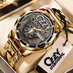 Ozzy Osbourne Alloy Luxury Quartz Watch - GNE 4185