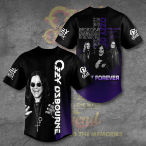 Ozzy Osbourne Baseball Jersey - TANTN 14761