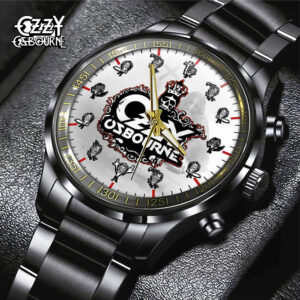 Ozzy Osbourne Black Stainless Steel Watch - TANTN 14705